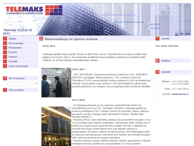 Telemaks, SIA
